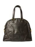 Sac Muse Yves Saint Laurent en cuir marron